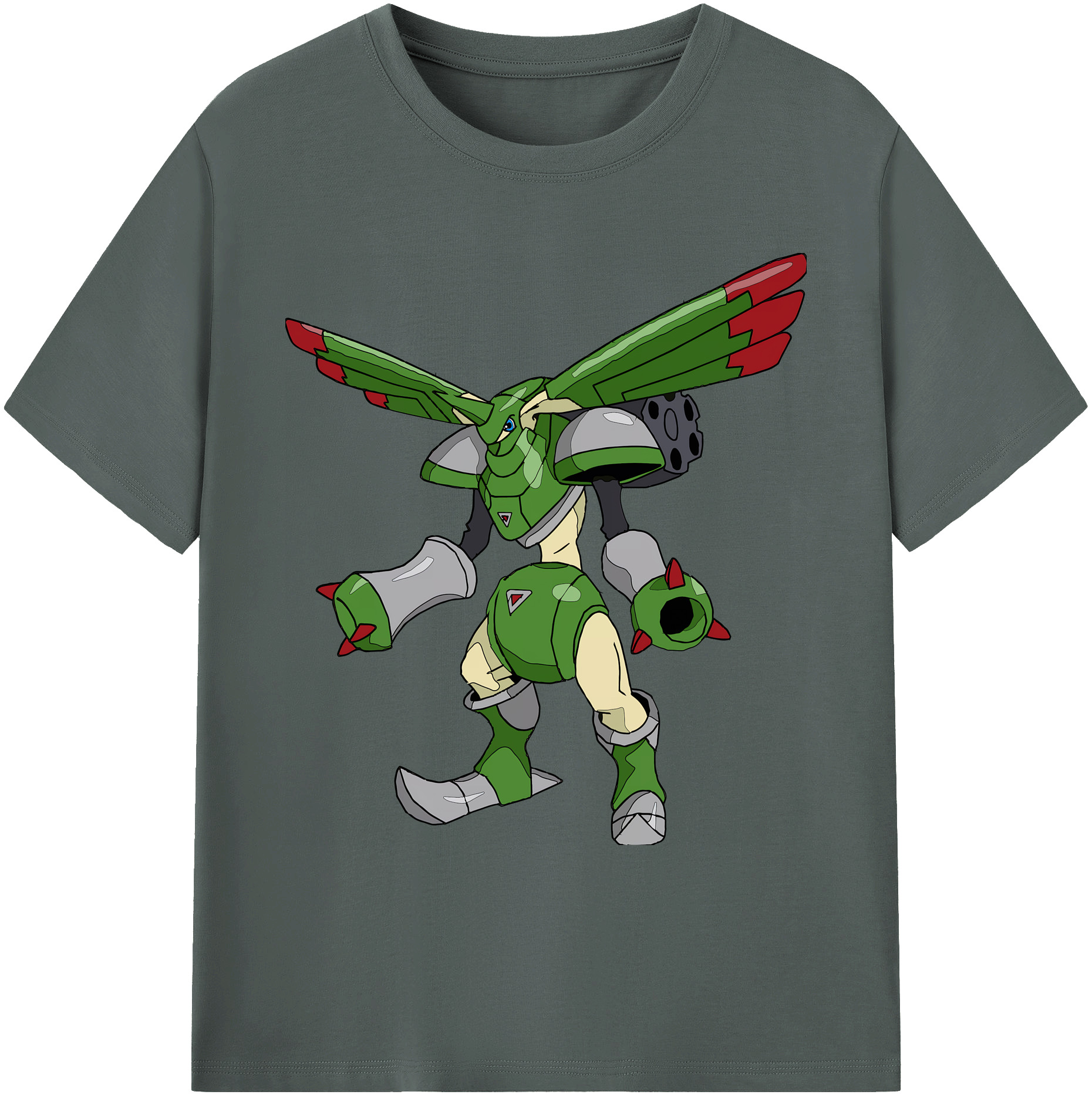 （画像用） Digimon デジタルモンスター/デジモン 綿100％ メンズ半袖Tシャツ｜肌触りやわらか＆通気性